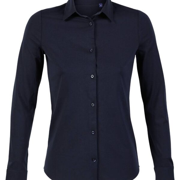 NEOBLU Ladies Balthazar Jersey Long Sleeve Shirt Thumbnail