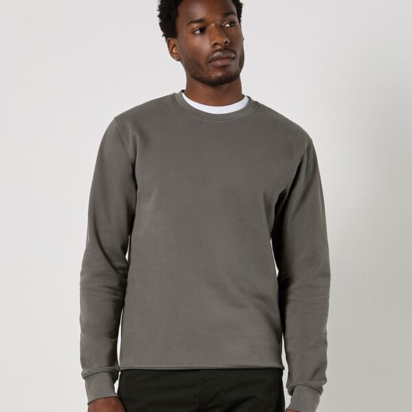 Kustom Kit Regular Fit Piqué Sweatshirt Thumbnail