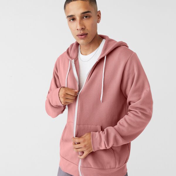 Canvas Unisex Full Zip Hoodie Thumbnail