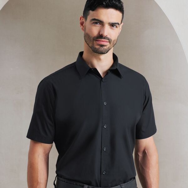 Premier Supreme Short Sleeve Poplin Shirt Thumbnail