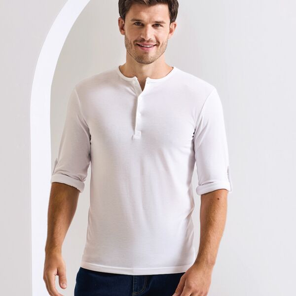 Premier Long John Roll Sleeve T-Shirt Thumbnail
