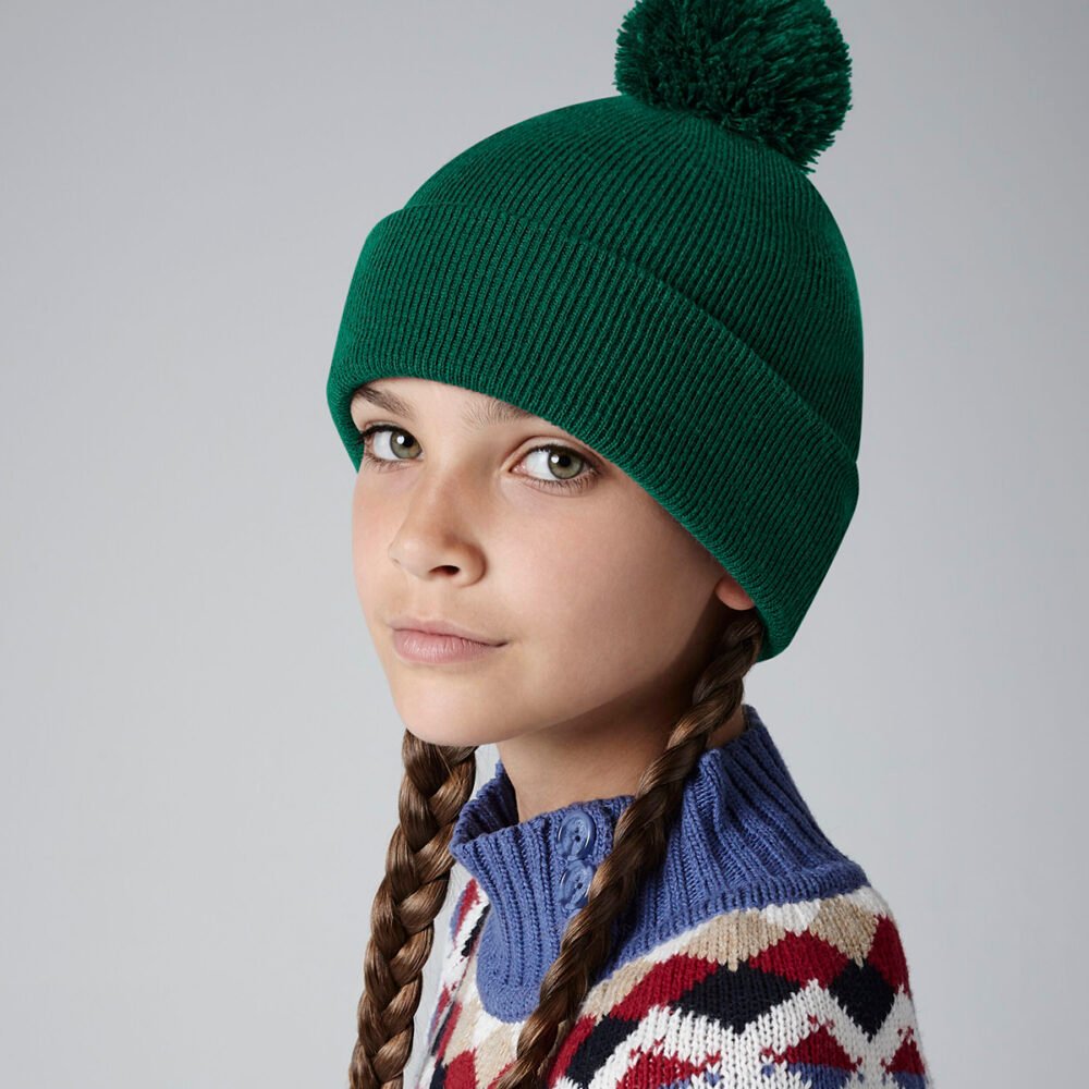 Junior original pom pom beanie