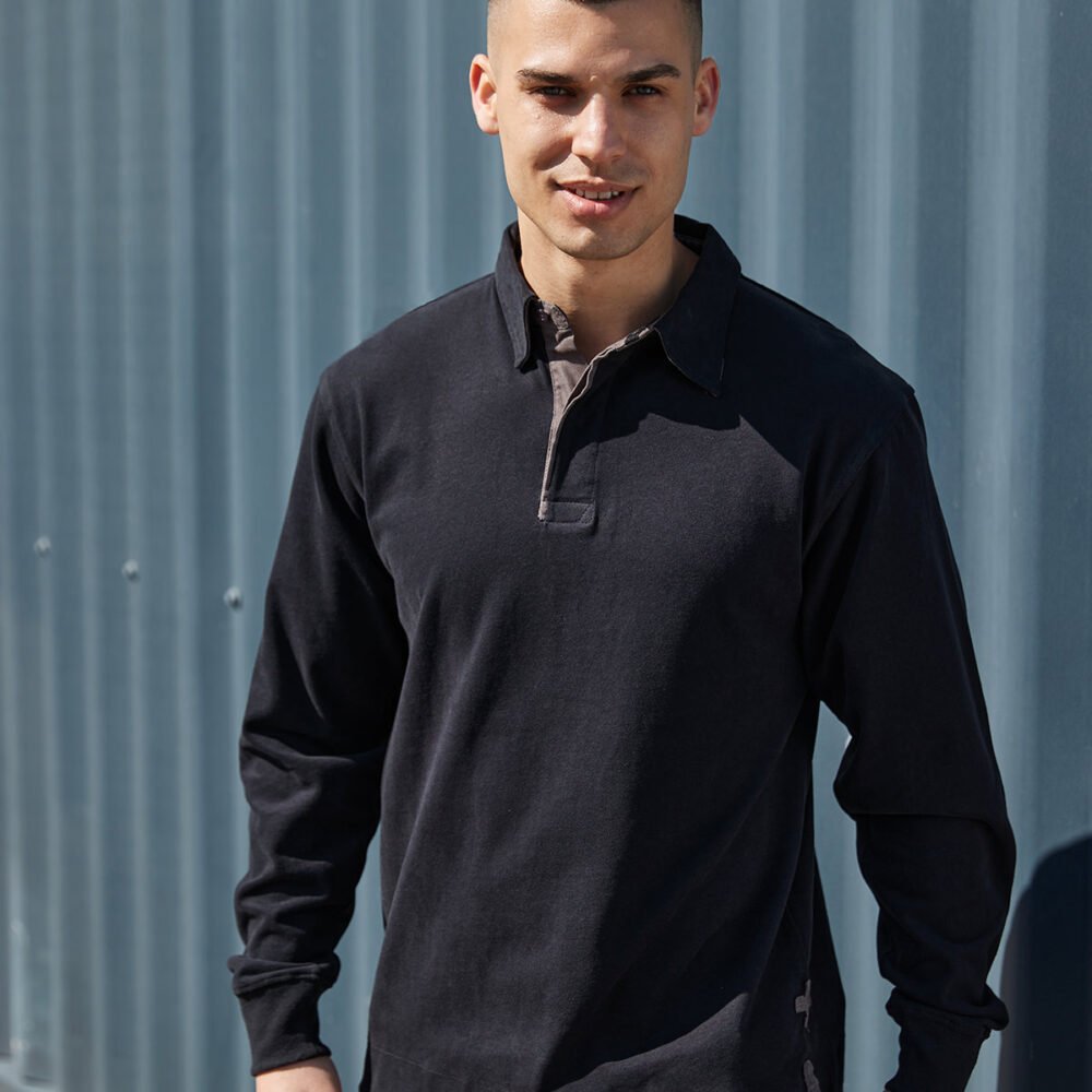 Super soft long sleeve rugby shirt