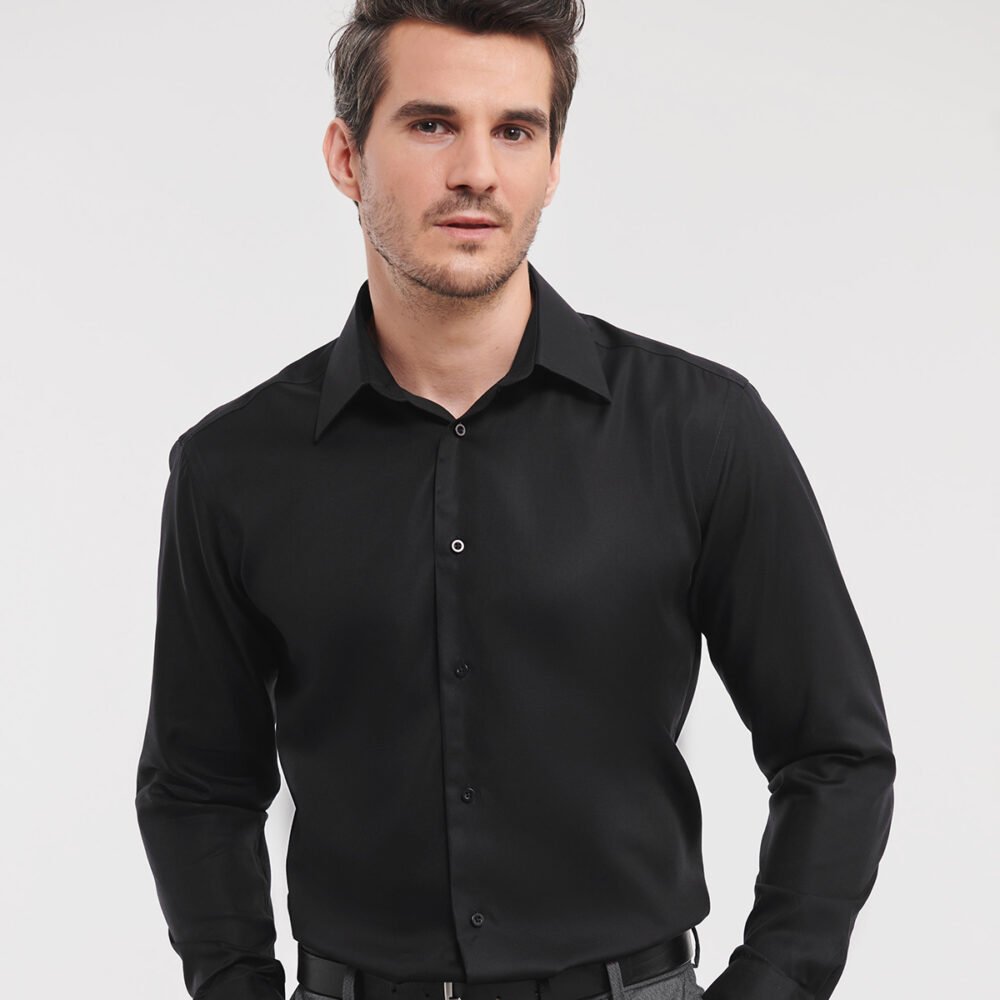Long sleeve tailored ultimate non-iron shirt