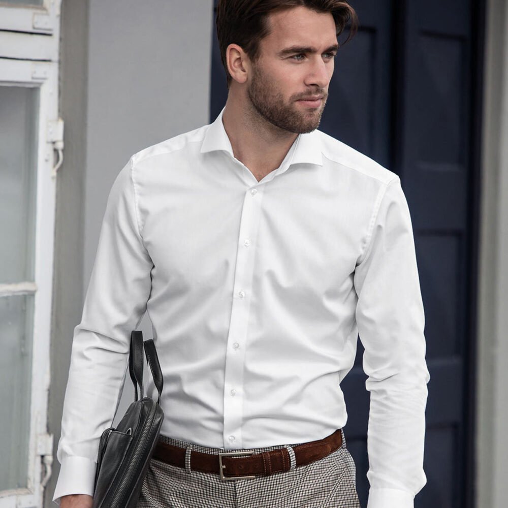 Portland slim fit  super non-iron business shirt