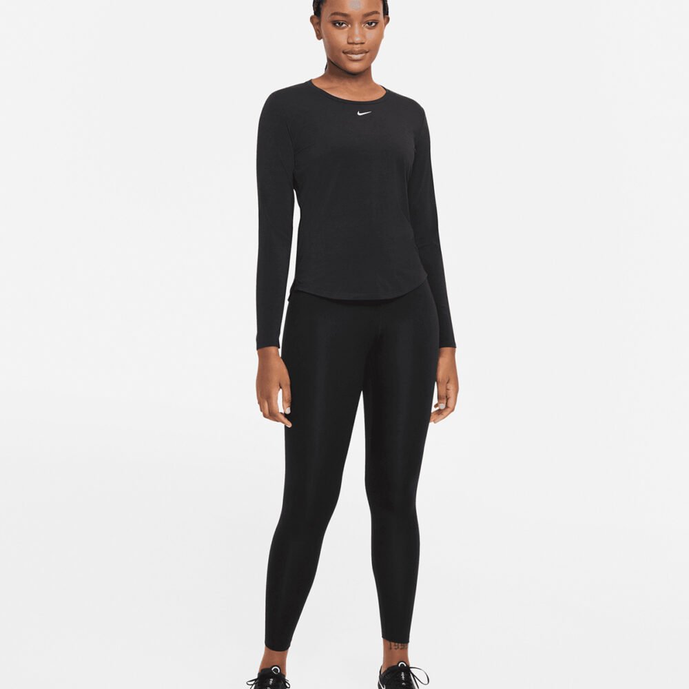 Womens Nike One Luxe Dri-FIT long sleeve standard fit top