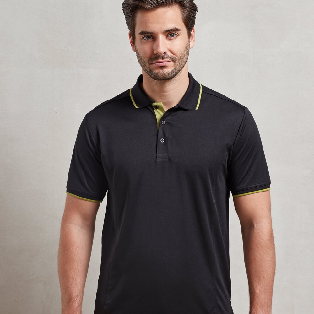 Contrast Coolchecker® polo