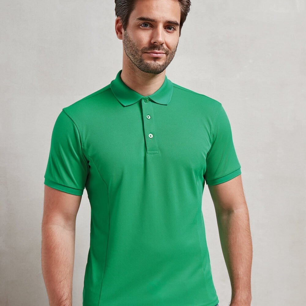 Coolchecker® plus piqué polo