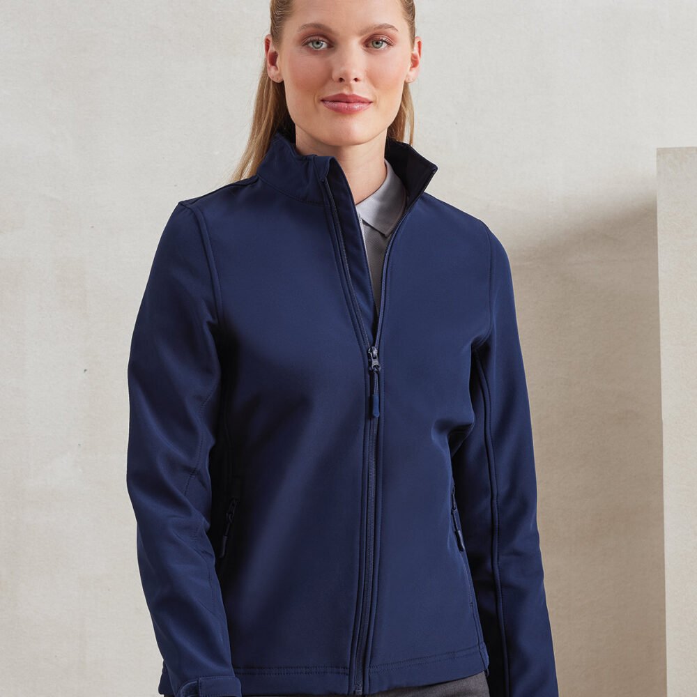 Womens Windchecker® printable and recycled softshell jacket