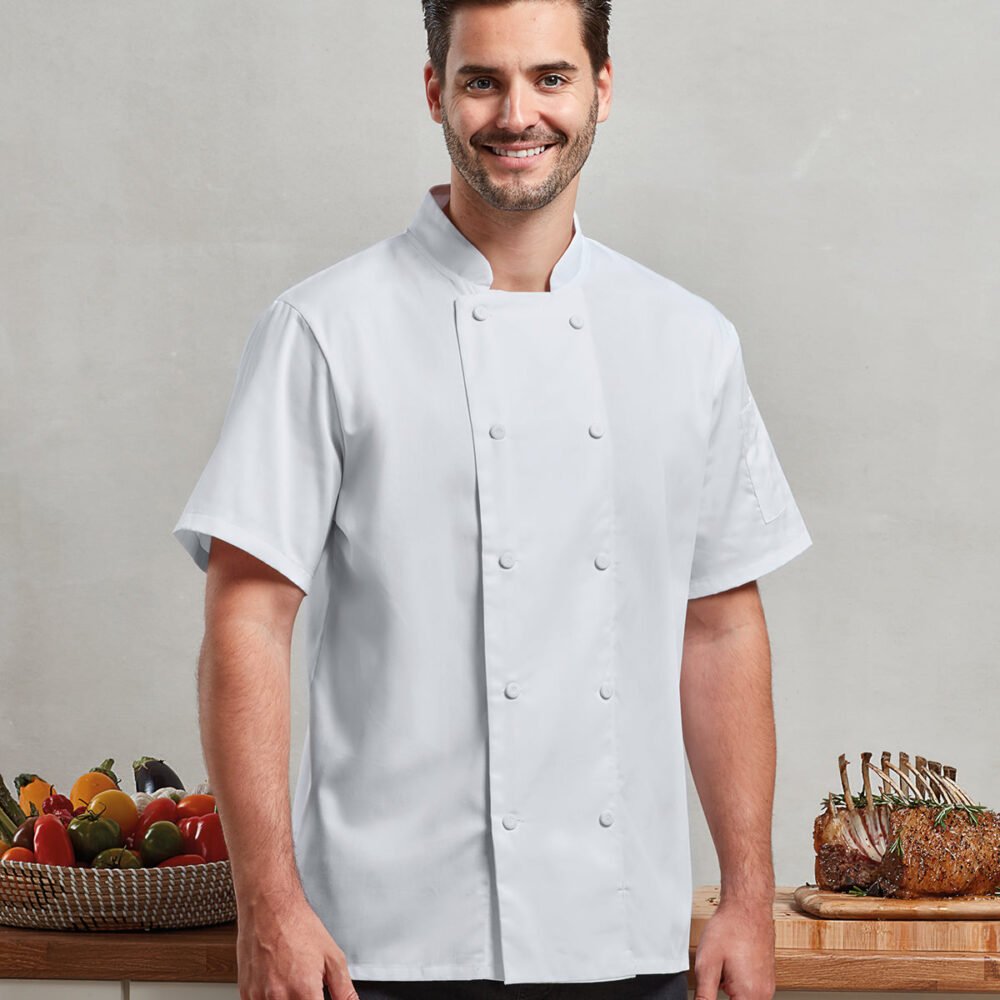 Chefs Coolchecker® short sleeve jacket