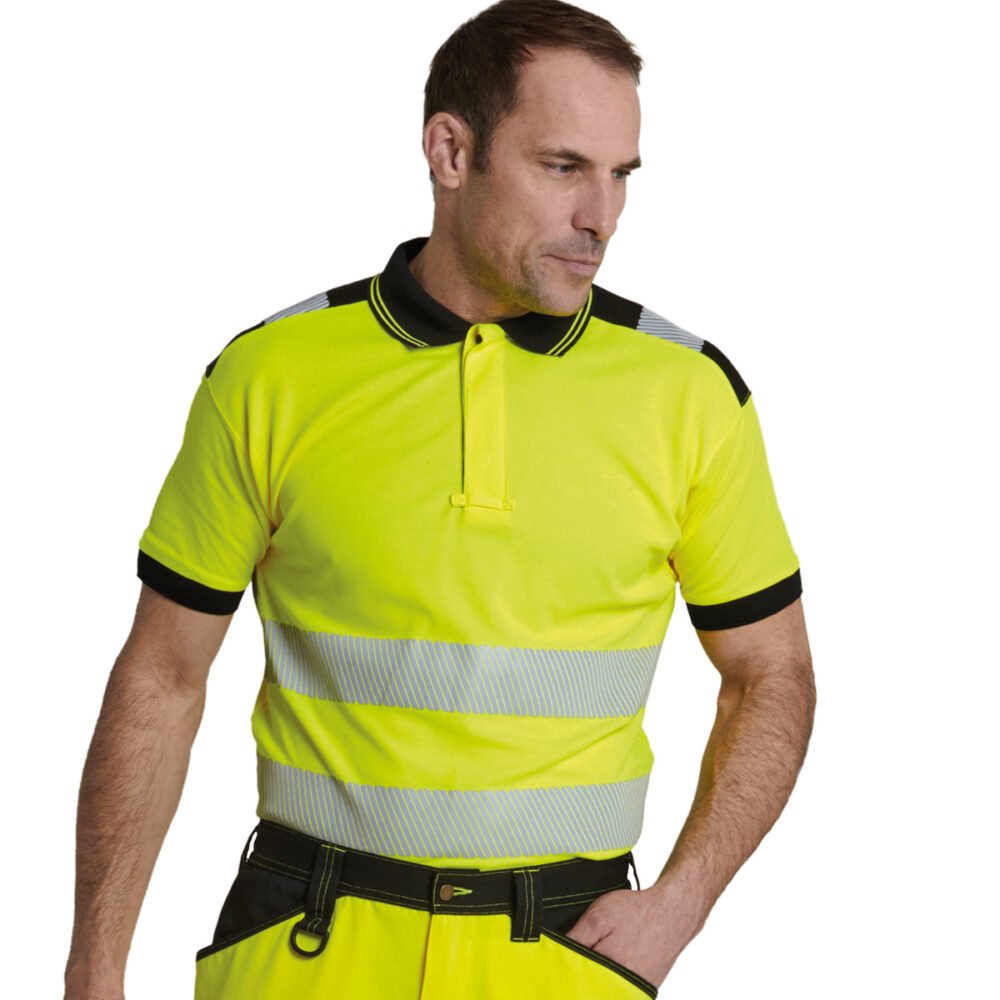 PW3 Hi-vis polo shirt (T180)
