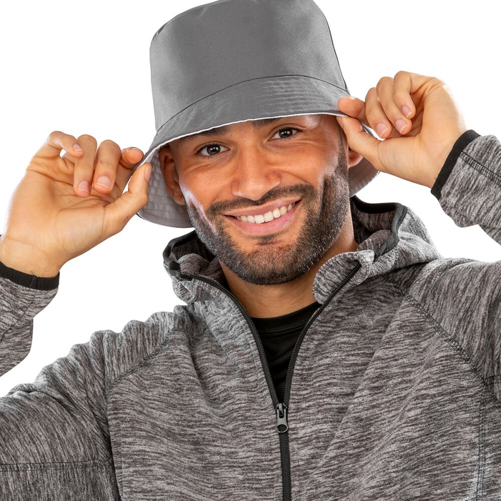 Core recycled reversible bucket hat