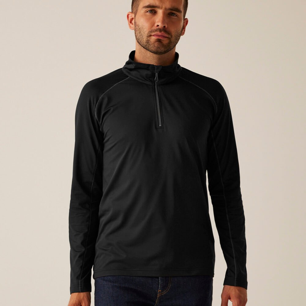 Core stretch half-zip mid-layer