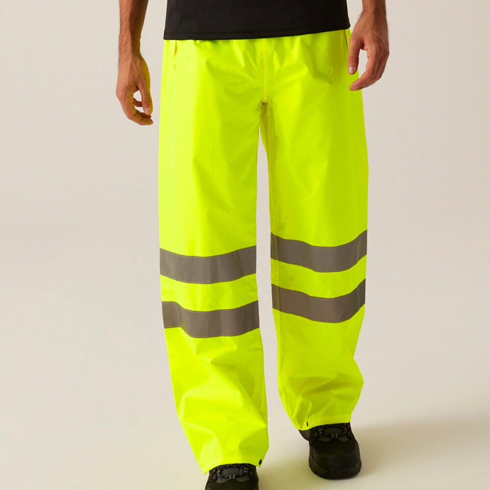 Hi-vis pro pack-away trousers