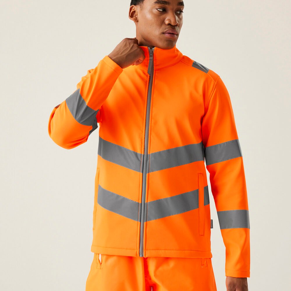 Hi-vis Pro contract Ablaze 2-layer softshell