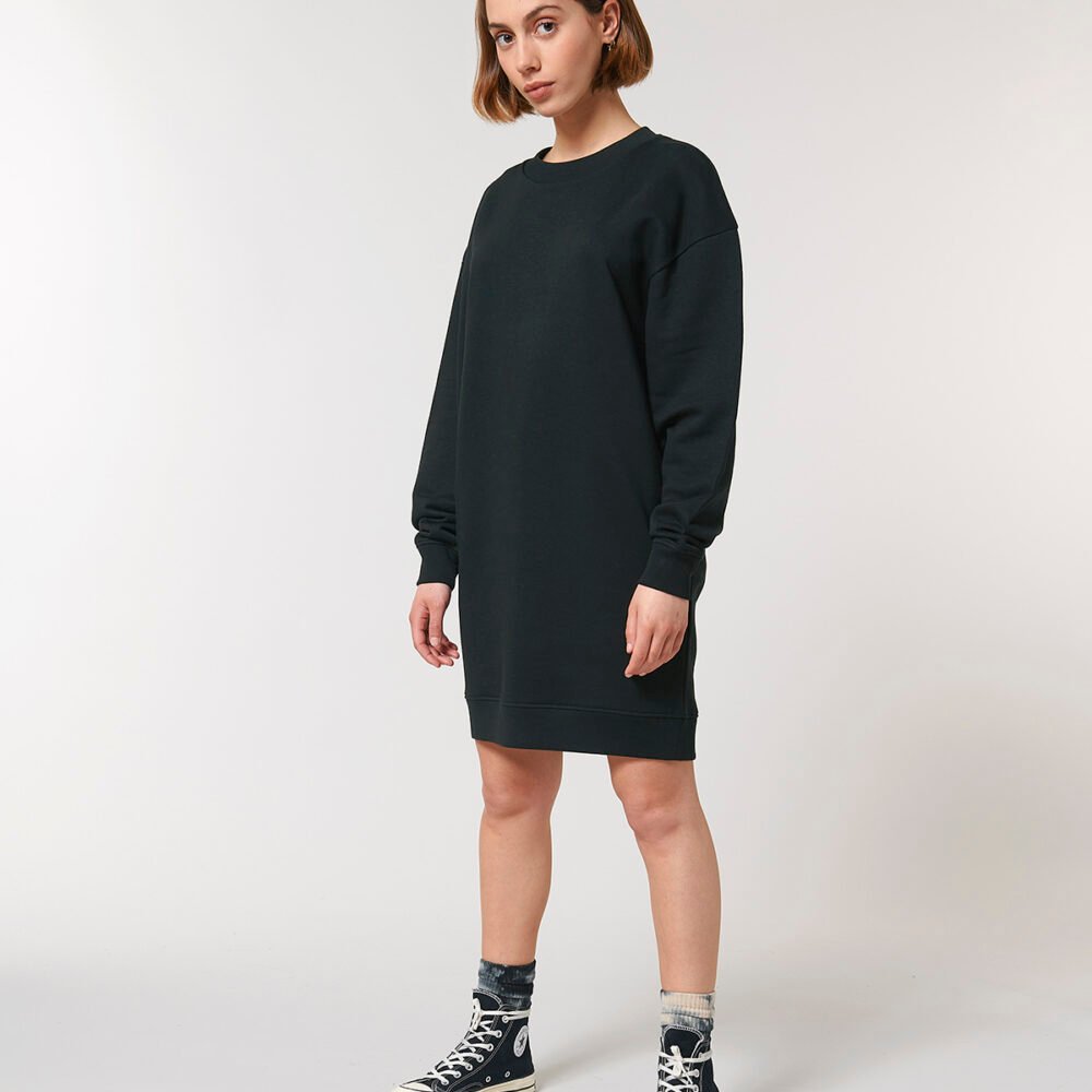 Stella Kicker women's crew neck oversized dress (STDW161)