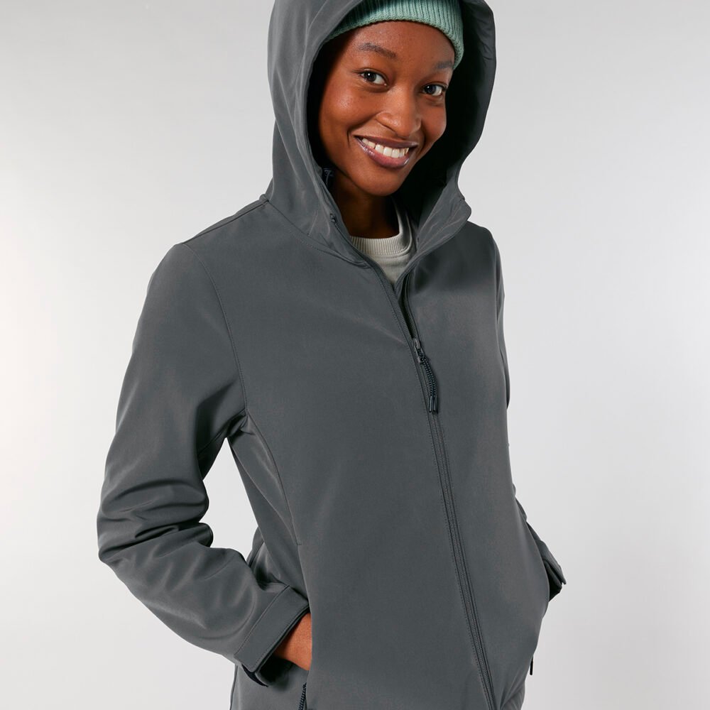 Womens Stella Discoverer hooded softshell  (STJW159)