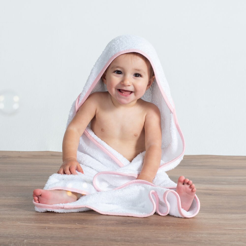 Babies' hooded towel