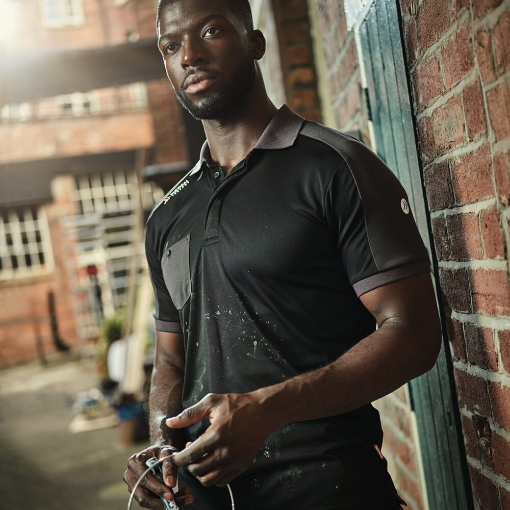 Offensive wicking polo