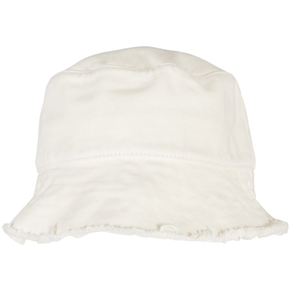 Open edge bucket hat