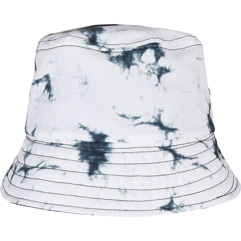 Batik dye reversible bucket hat