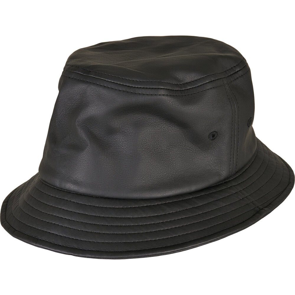 Imitation leather bucket hat (5003IL)