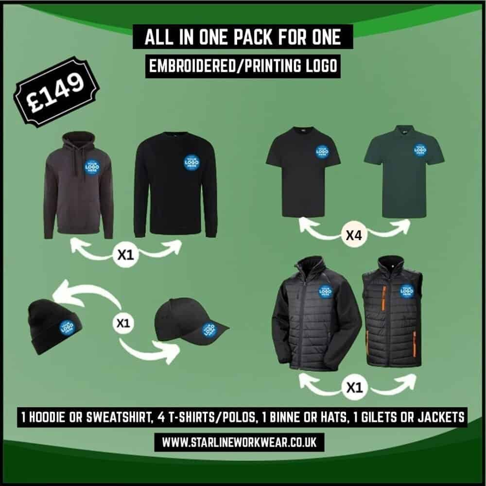 All-in-One Workwear Pack for One